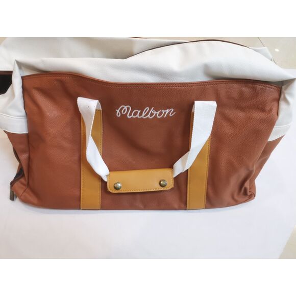 Malbon Waterproof Duffel Bag for Travel, Golf, and Gym Sports Gear - Picture 2 of 4